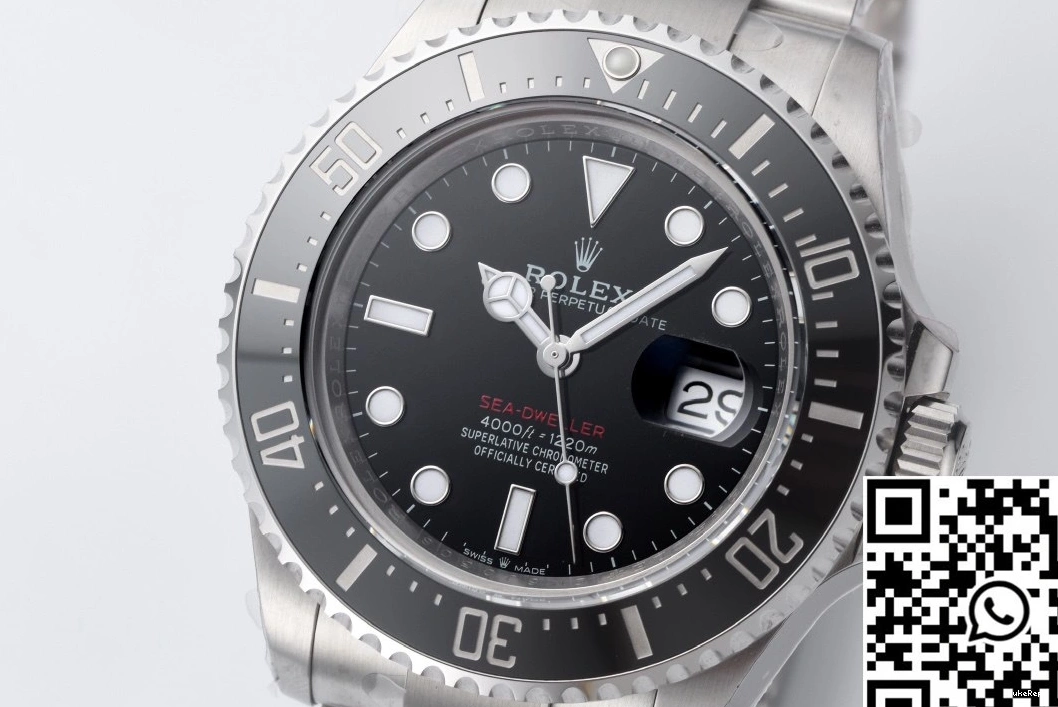 Clean Sea 50TH Anniversary Rolex 126600 2018 Black Dweller Dial Factory 0511